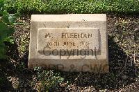 Ismailia War Memorial Cemetery - Freeman, William